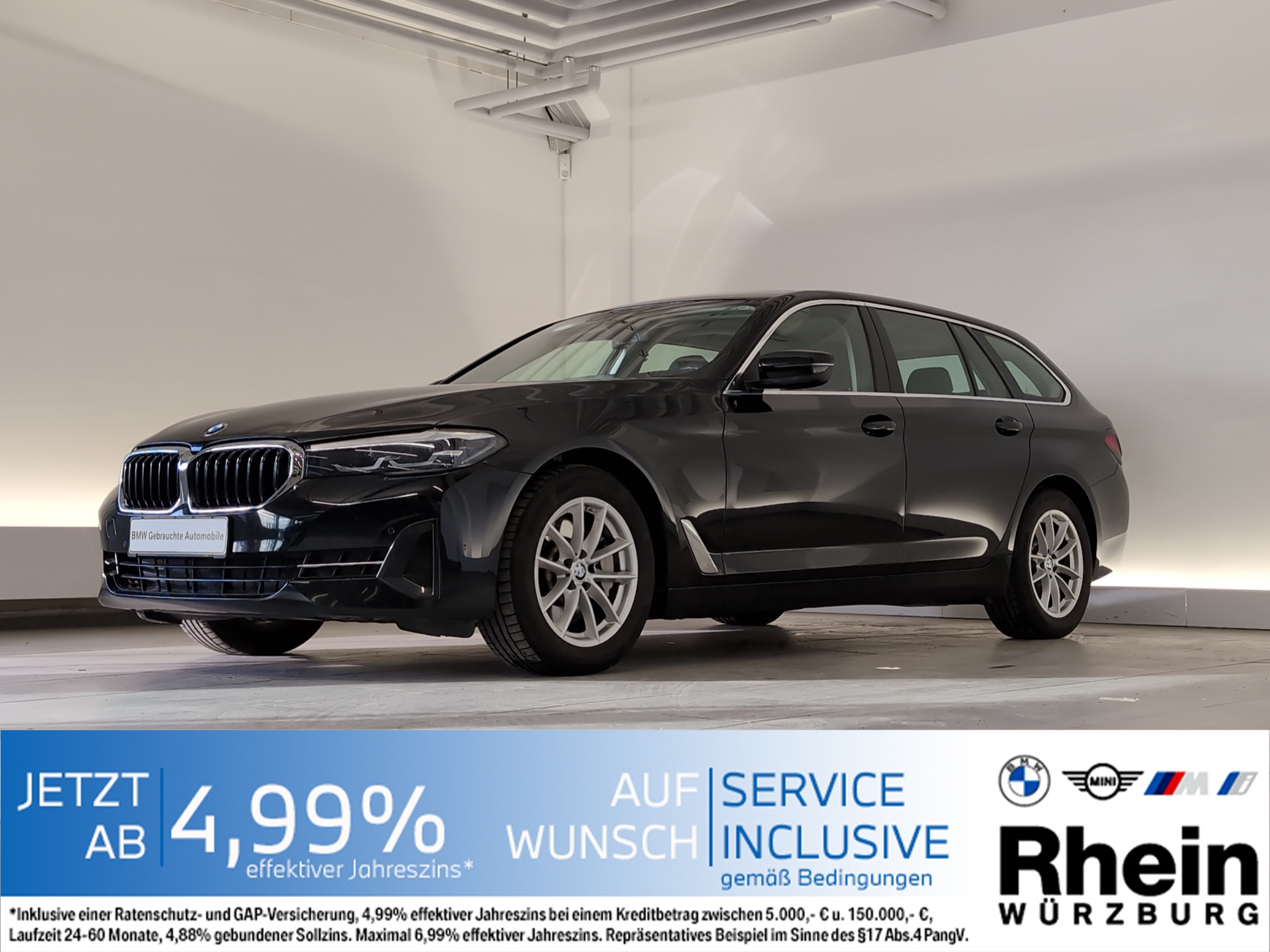 BMW 530i Touring PDC/DAB/Shz/LED