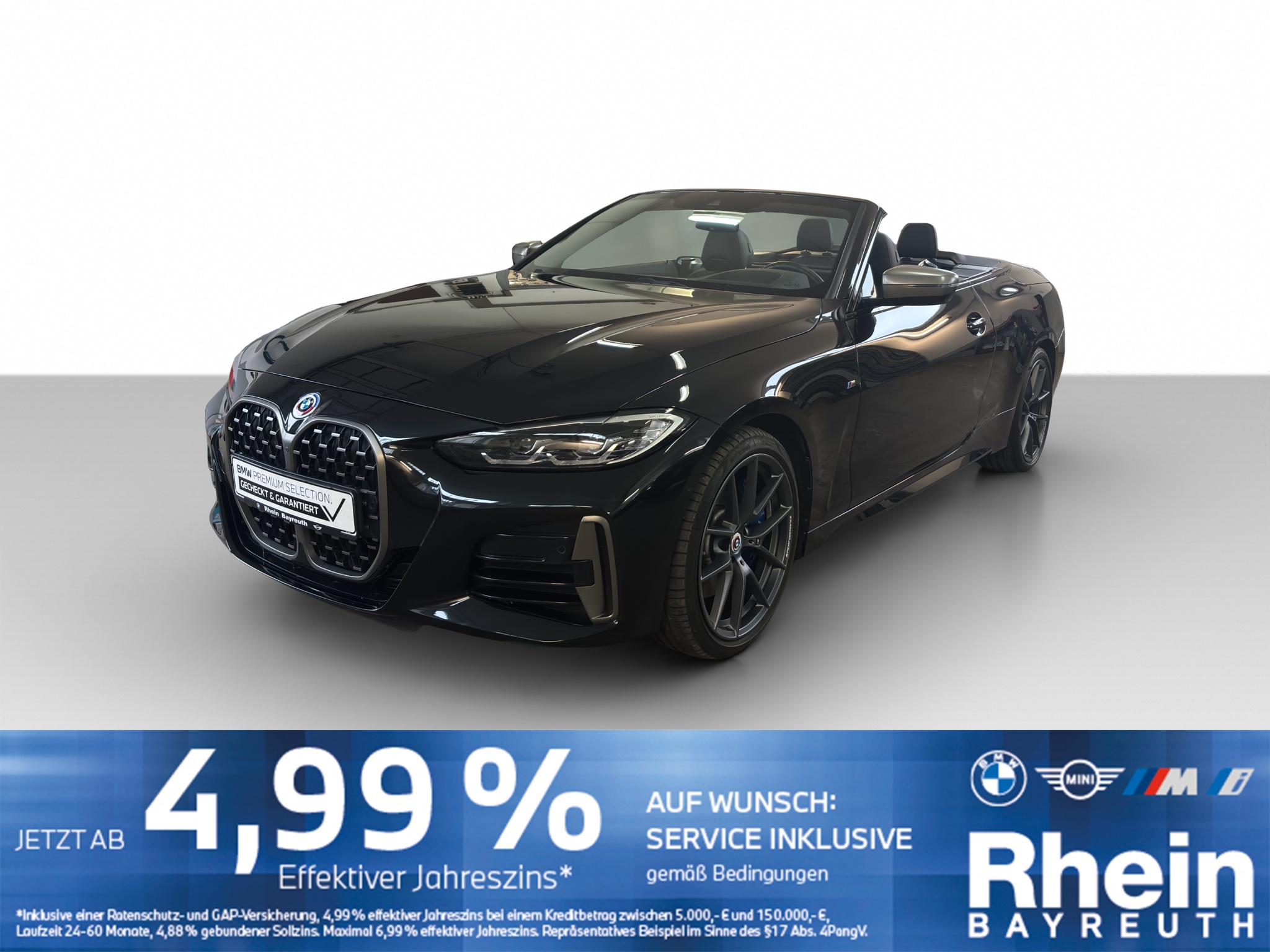 BMW M440i xDrive Cabrio Navi LED HUD Open Air Park+