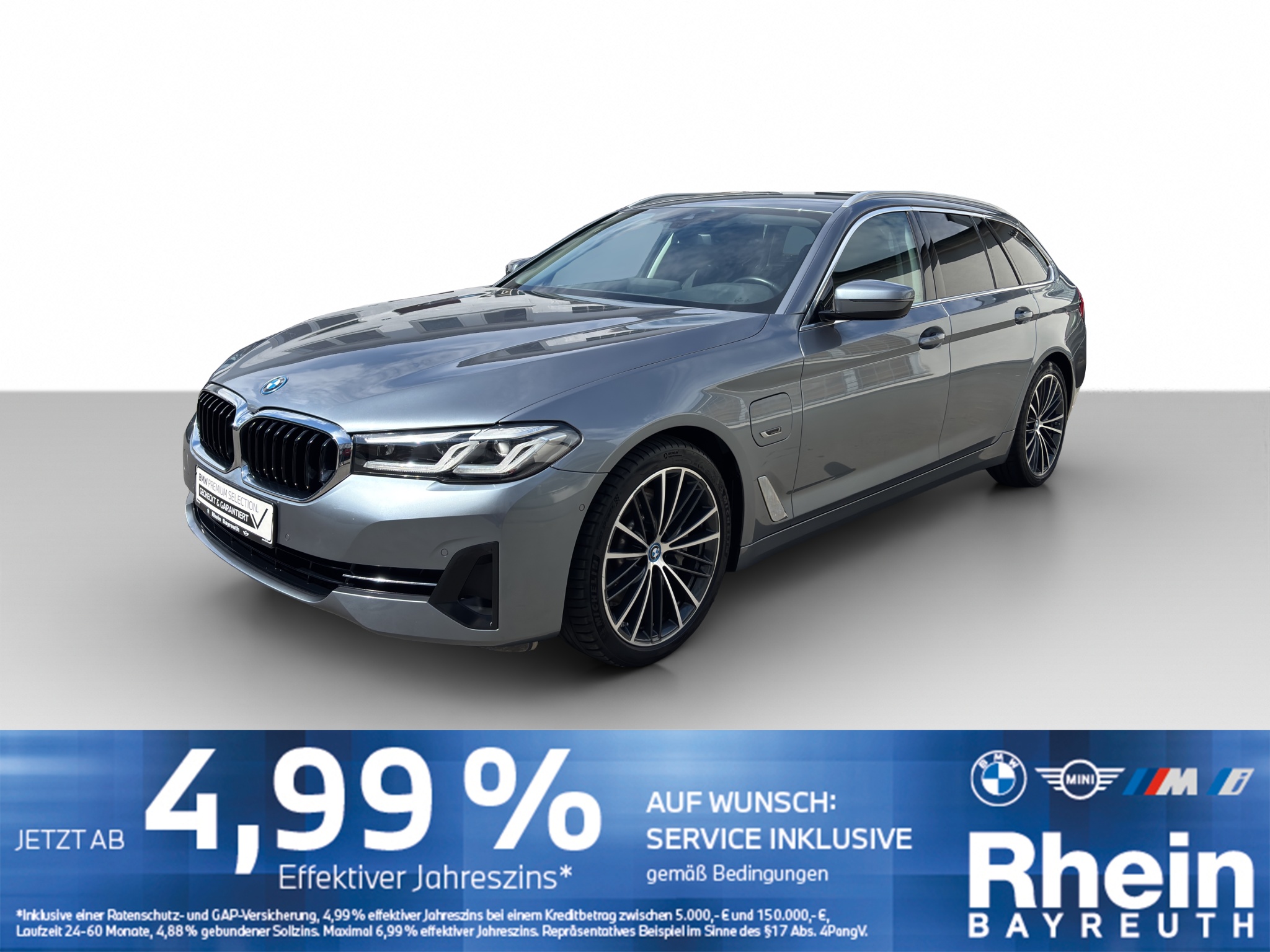 BMW 530e xDrive Touring Navi AdapLED Hifi HK Parkass