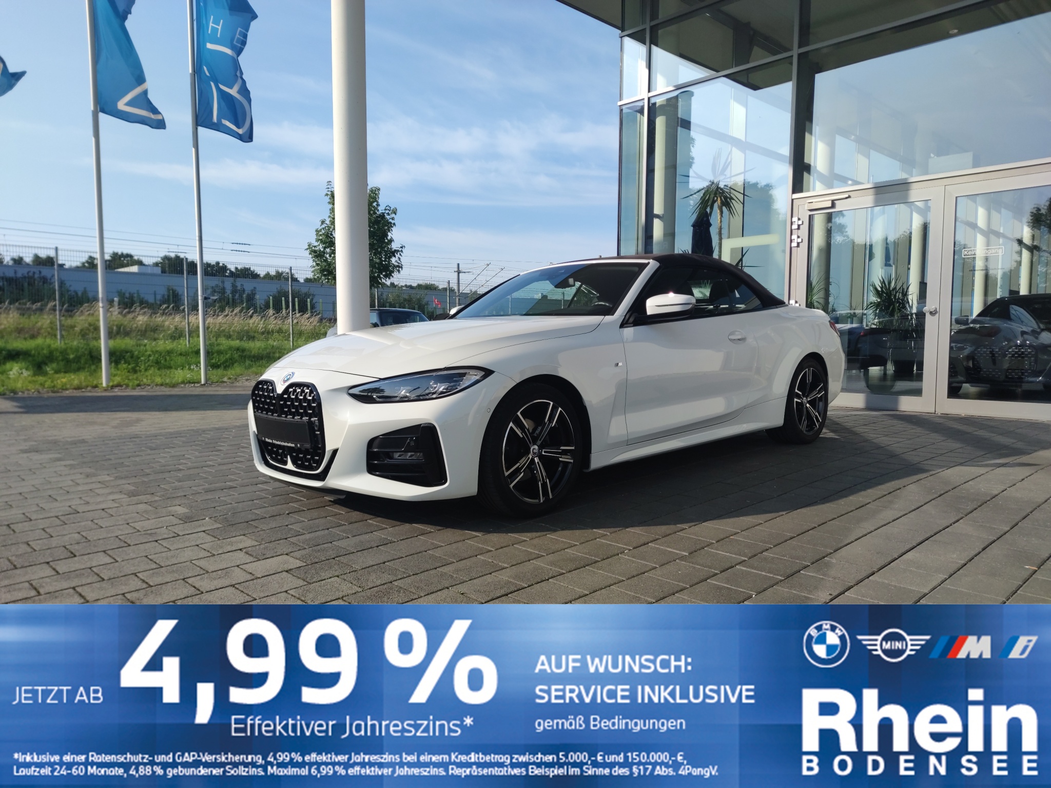 BMW 420i Cabrio M Sport H&K Lenkradheiz. Komfortzu.