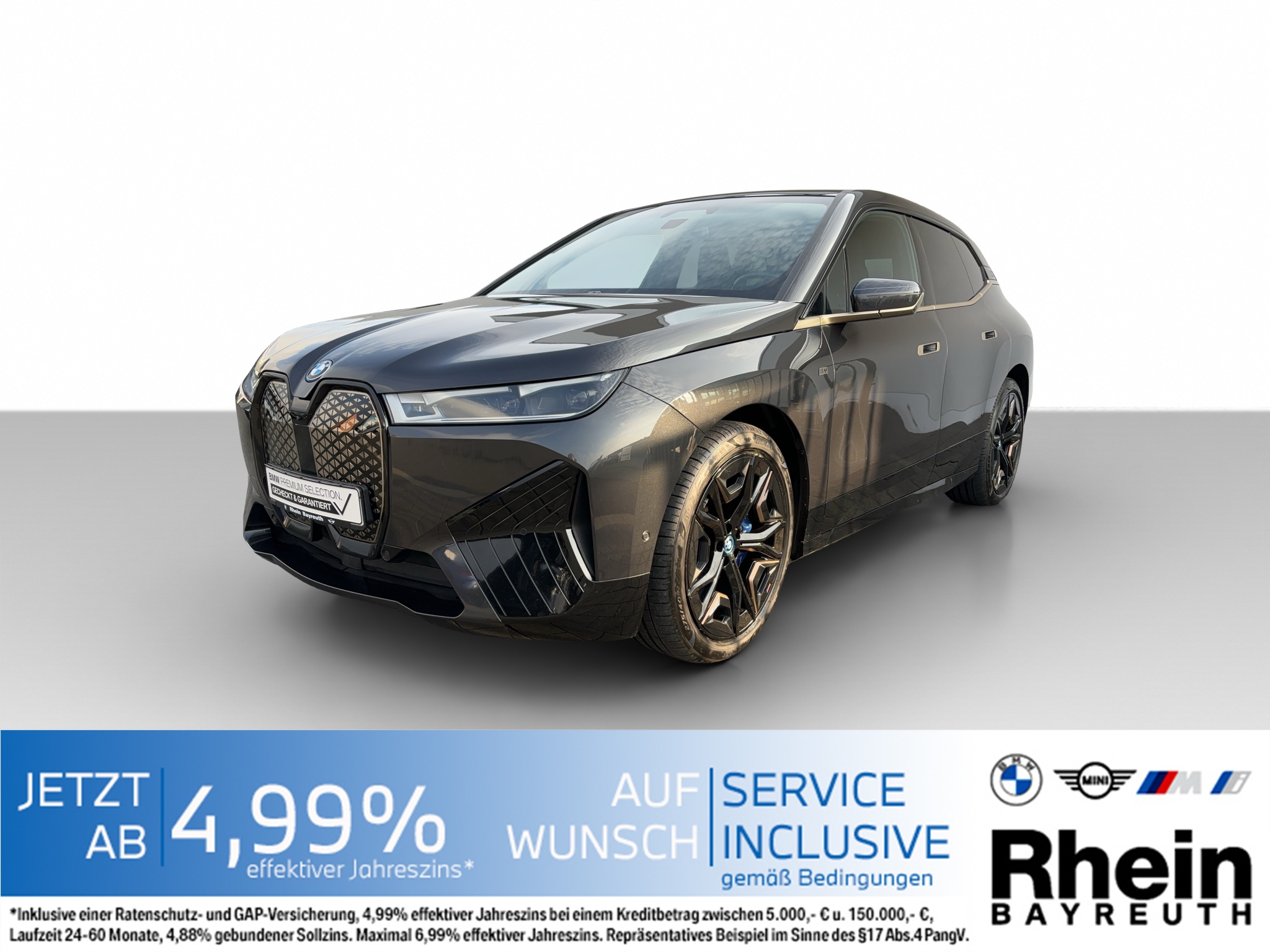 BMW iX M60 Laser Hifi B&W PanoGSD SkyLounge AHK Navi