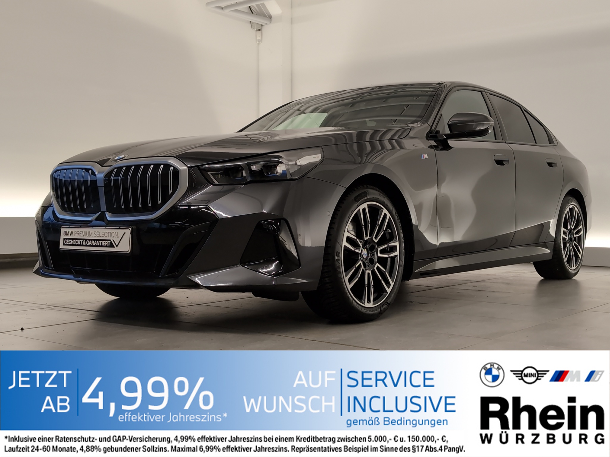 BMW 520d Limousine M Sportpaket LED/HiFi/Shz-vo+hi