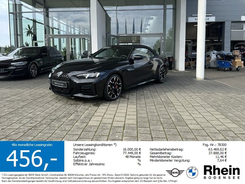 BMW 420i Cabrio M Sportpaket