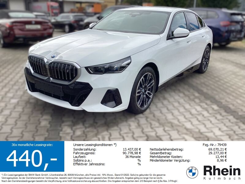 BMW i5 xDrive40 M Sport sofort verfügbar