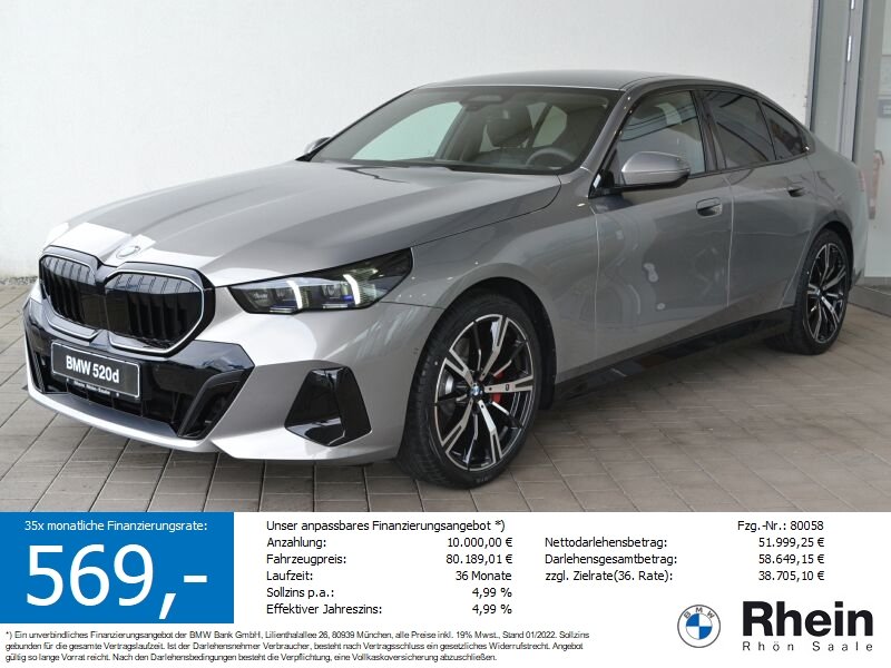 BMW 520d Limousine M Sportpaket