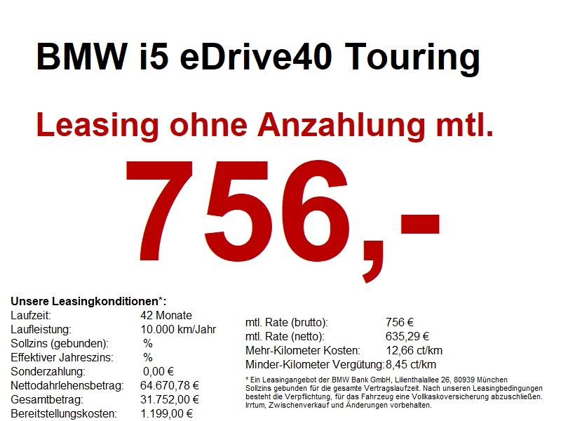 BMW i5 eDrive40 Touring M Sportpaket