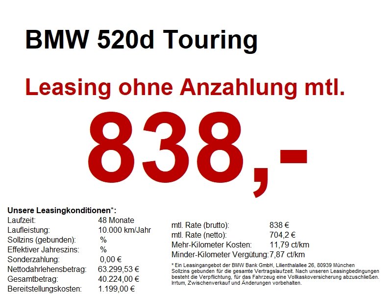 BMW 520d Touring M Sportpaket