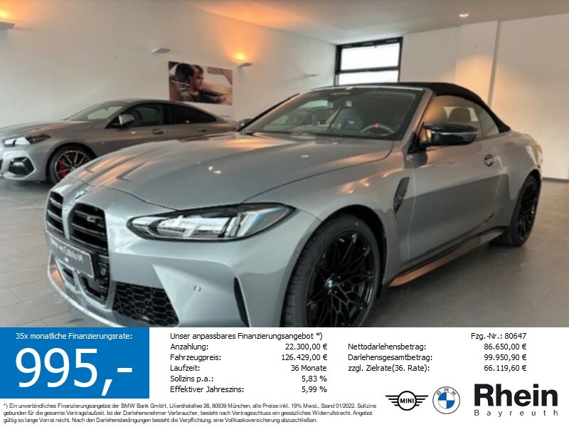 BMW M4 Competition Cabrio mit M xD