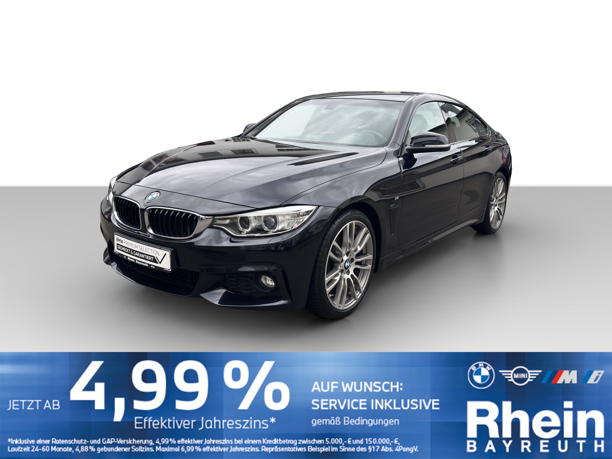 BMW 420i Gran Coupe M Sport Navi Xenon Hifi Sitze el