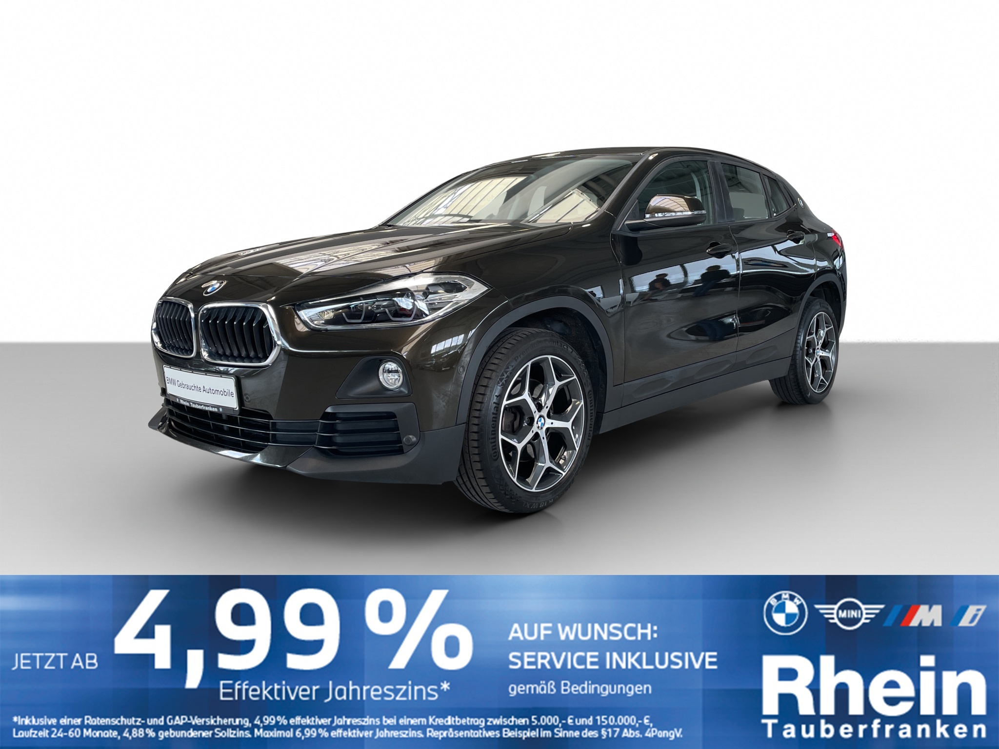 BMW X2 sDrive18d MFL AHK LED Parkassist.