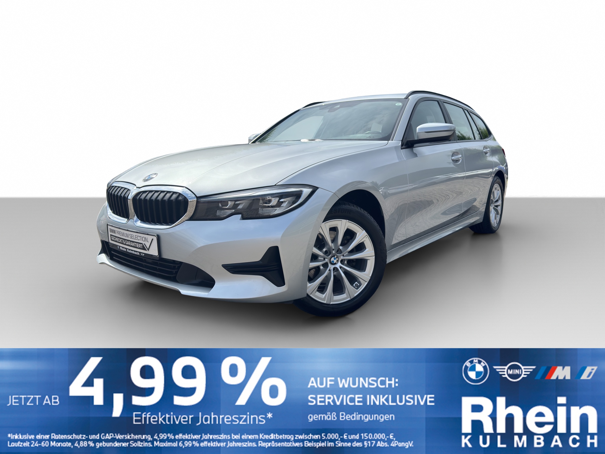 BMW 320d Touring Navi LED Lordose Dachreling Shz