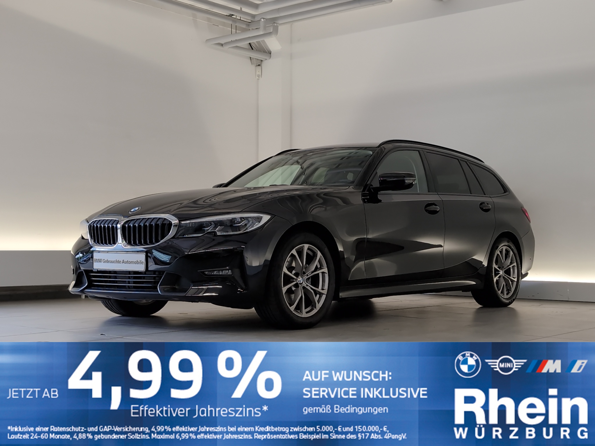 BMW 320d Touring Sport Line Head-Up/AHK/DAB/PDC