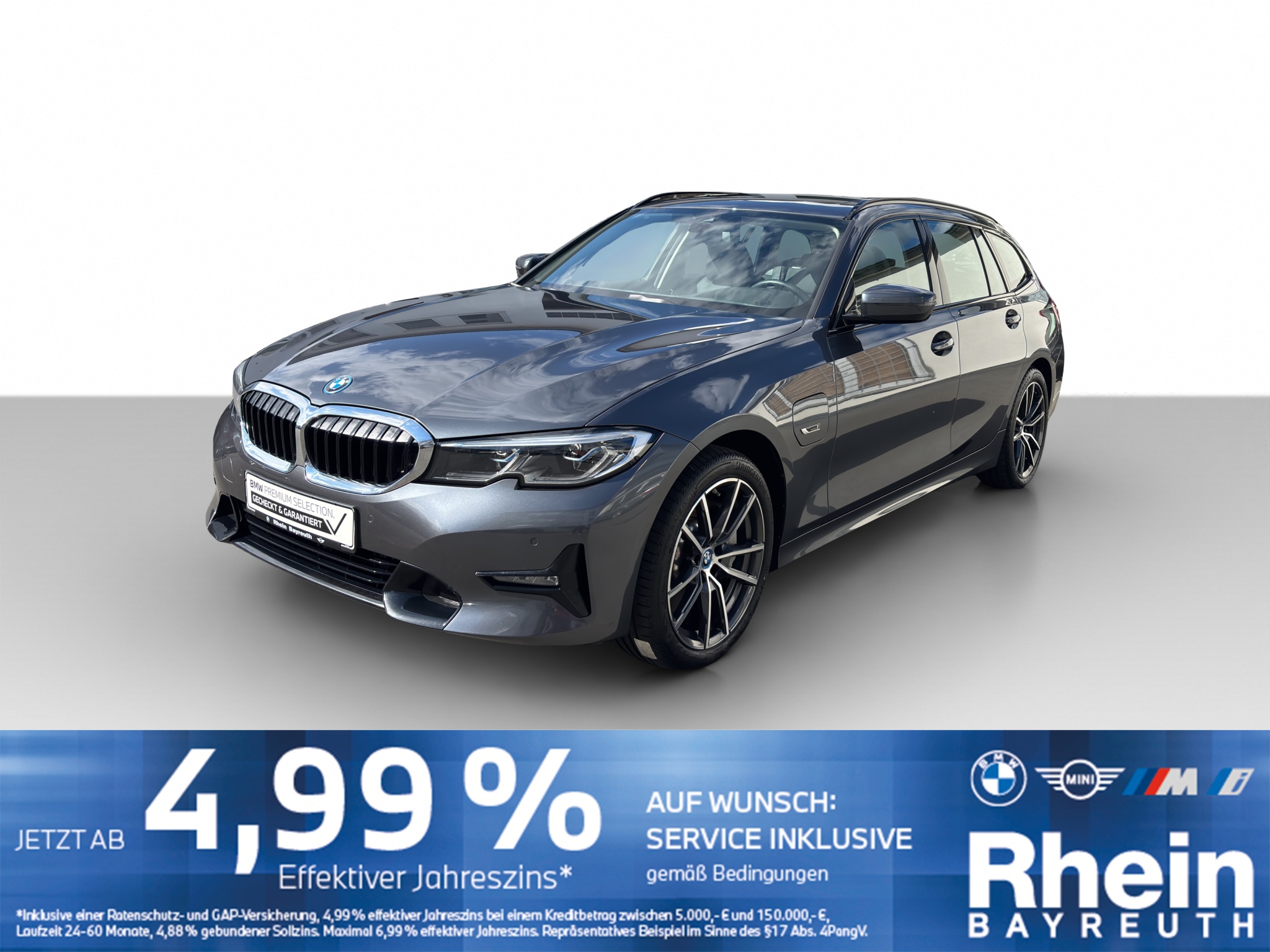 BMW 330e xDrive Touring Sport Line Navi Laser GSD
