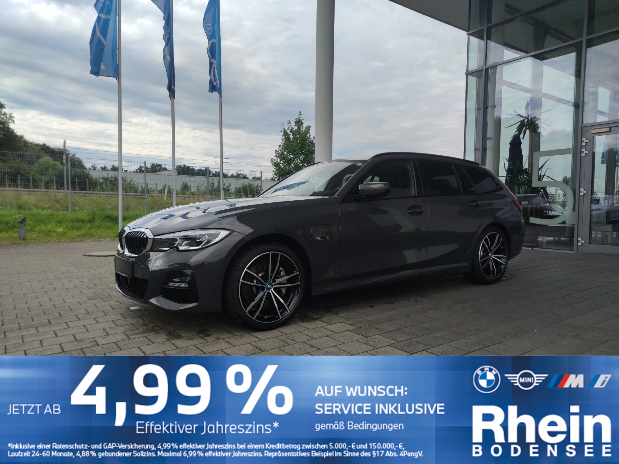 BMW 330e xDrive Touring M Sport AHK Laser ACC HeadUp