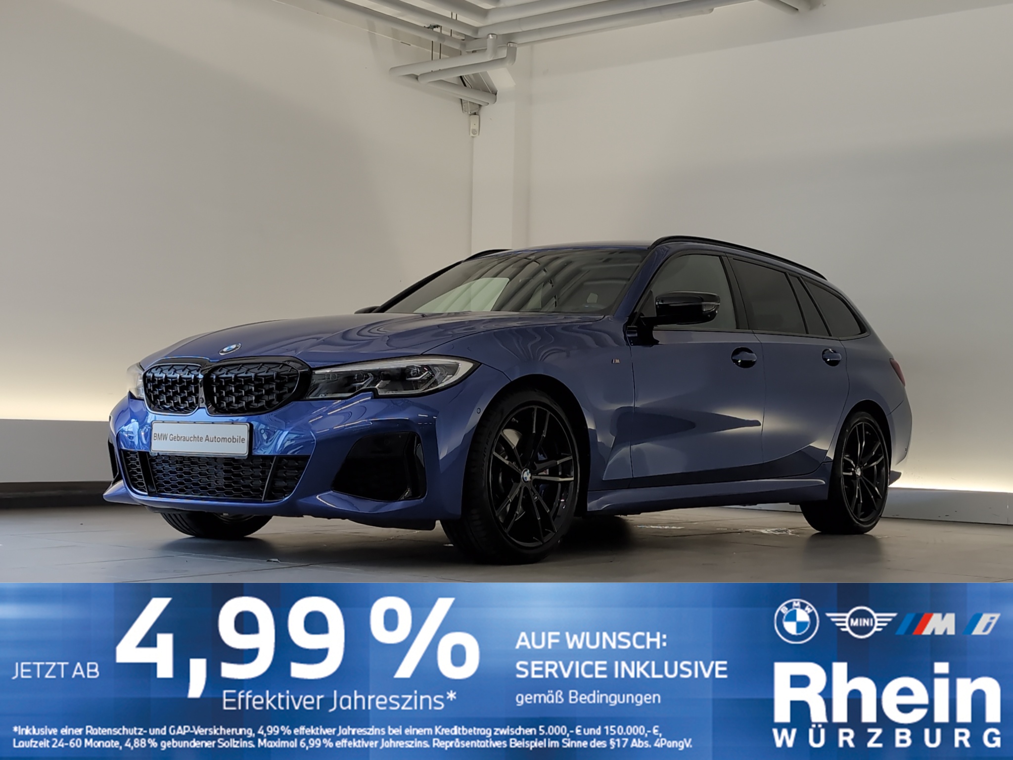 BMW M340d xDrive Touring M Sportpaket DAB/SHZ/Lordos