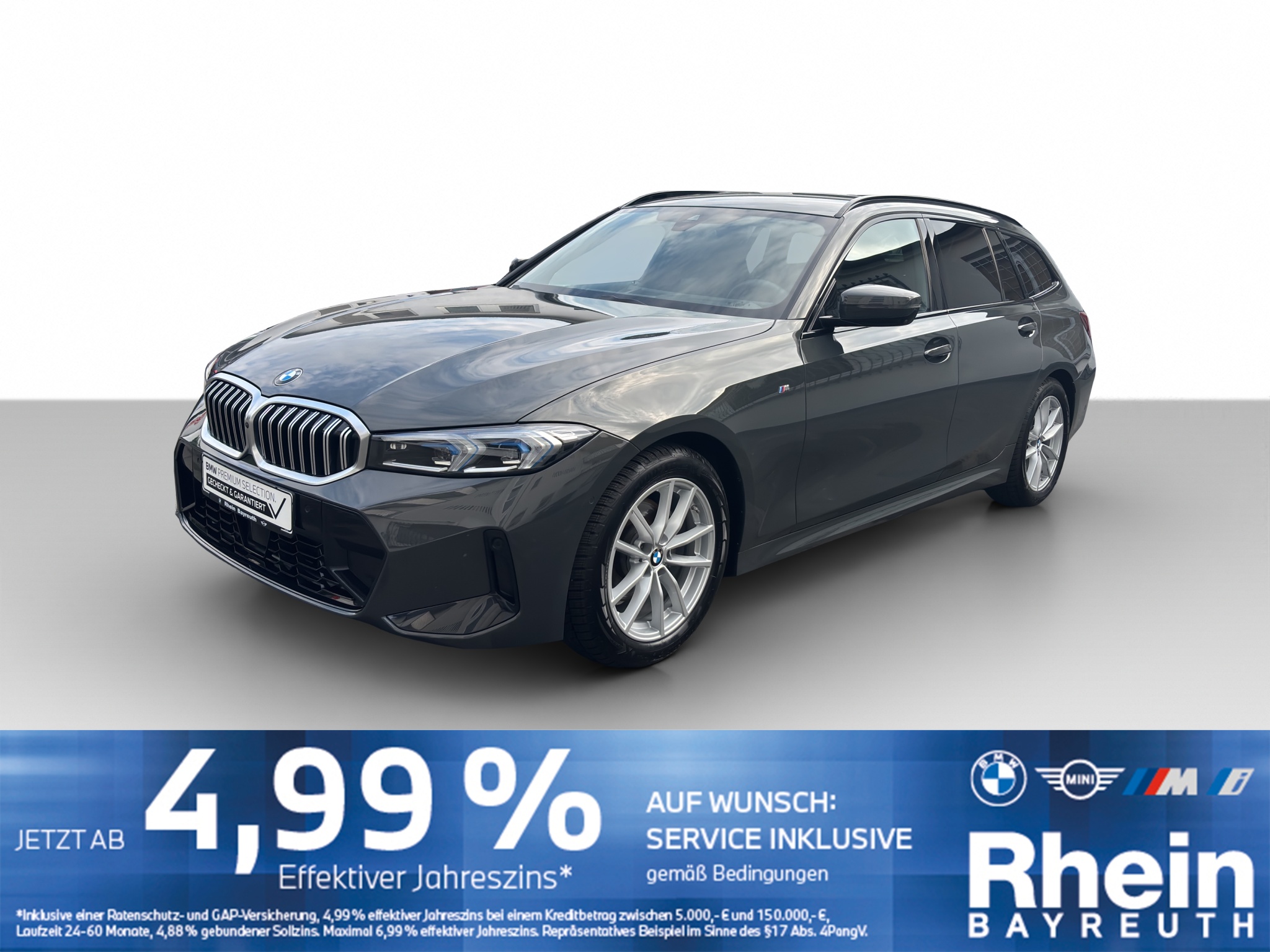 BMW 320d Touring M Sport Navi AdapLED ACC Hifi Park+