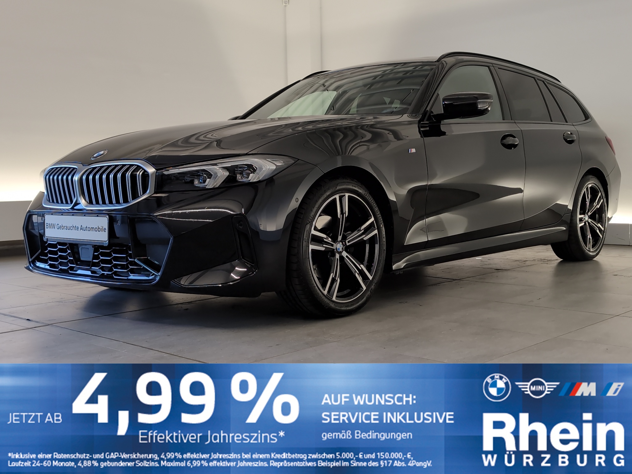 BMW 318d Touring M Sportpaket SHZ/Ambiente/Panorama