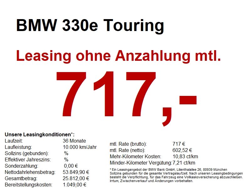 BMW 330e Touring M Sportpaket
