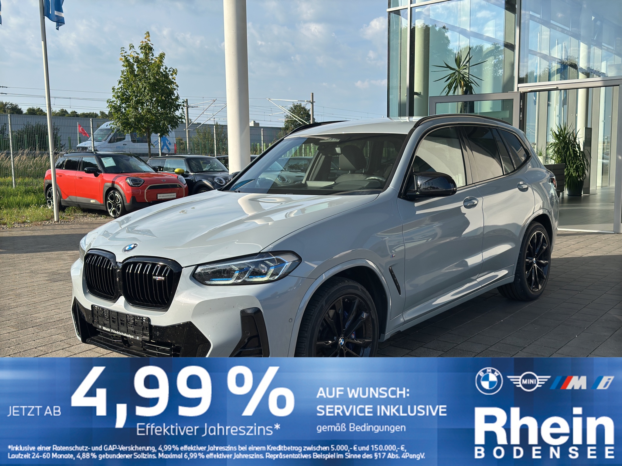 BMW X3 M40i AHK ACC H&K HeadUp 360 Sitzbelüftung