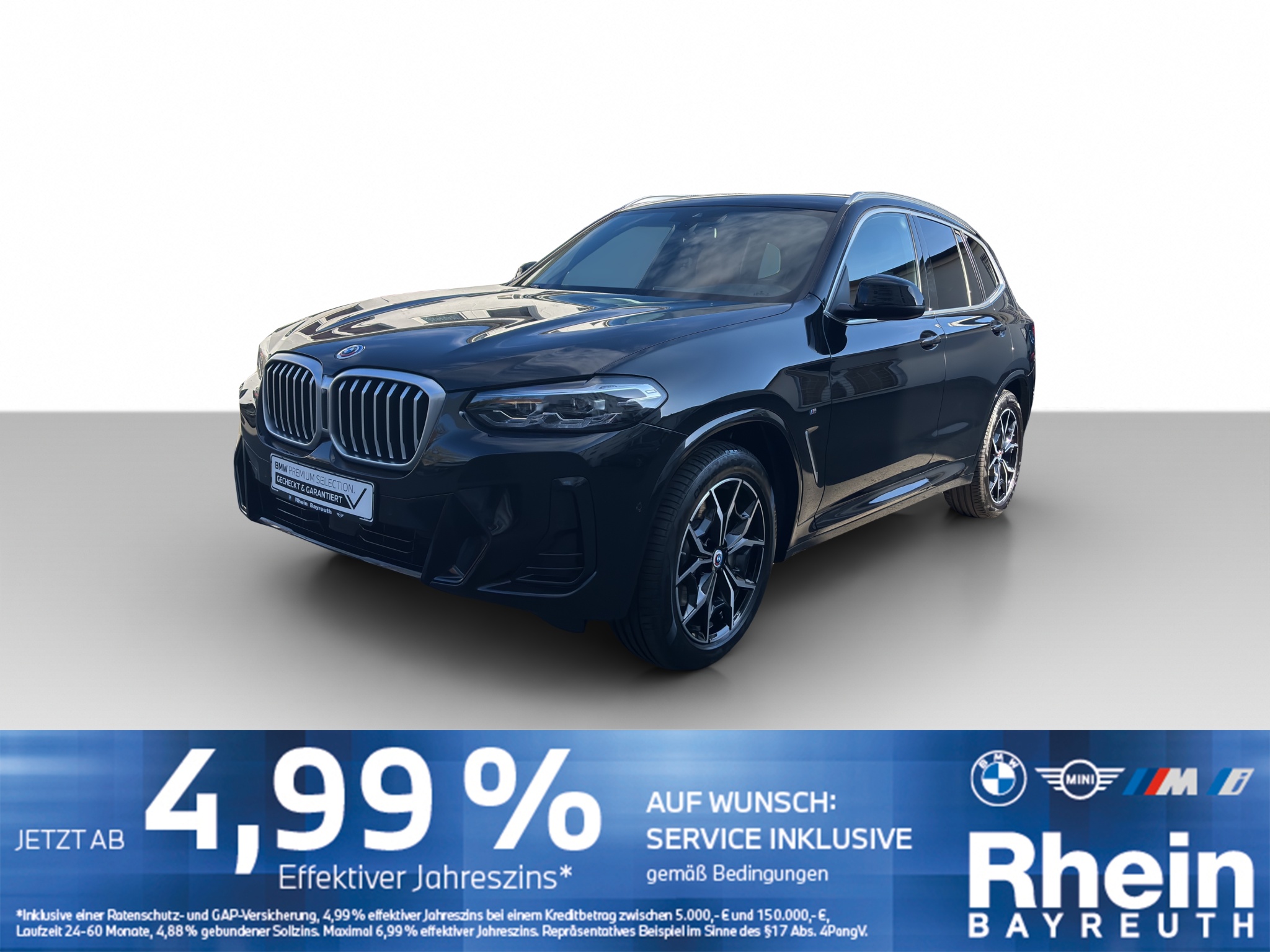 BMW X3 xDrive30d M Sport Navi LED ACC Hifi Parkassis