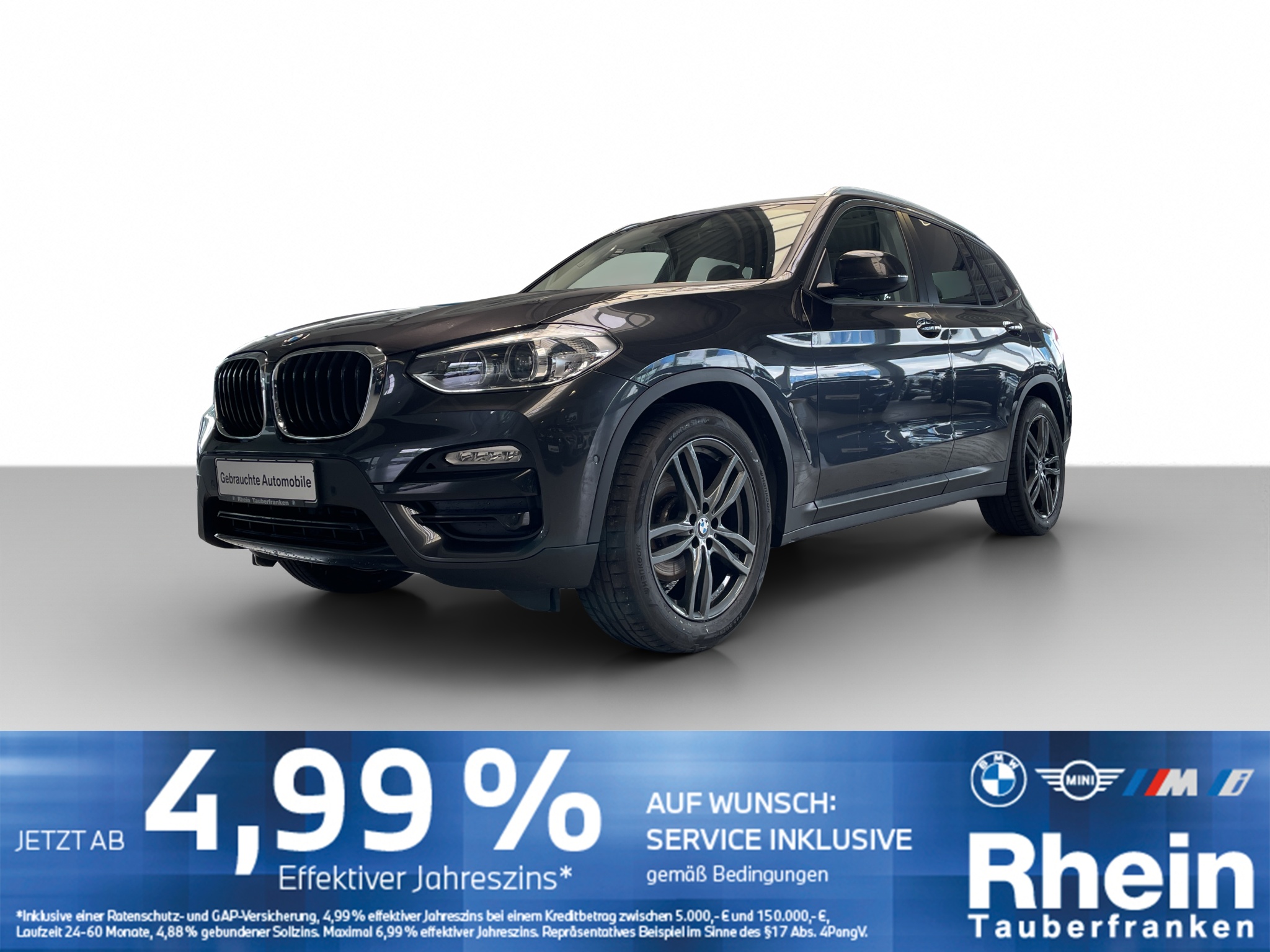 BMW X3 xDrive20d Advantage NaviProf Leder HUD AHK