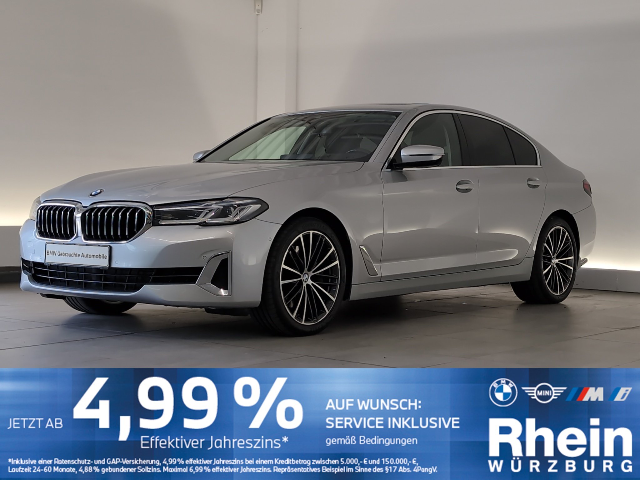 BMW 530d Limousine Luxury Line Navi/Laser/AHK/RFK