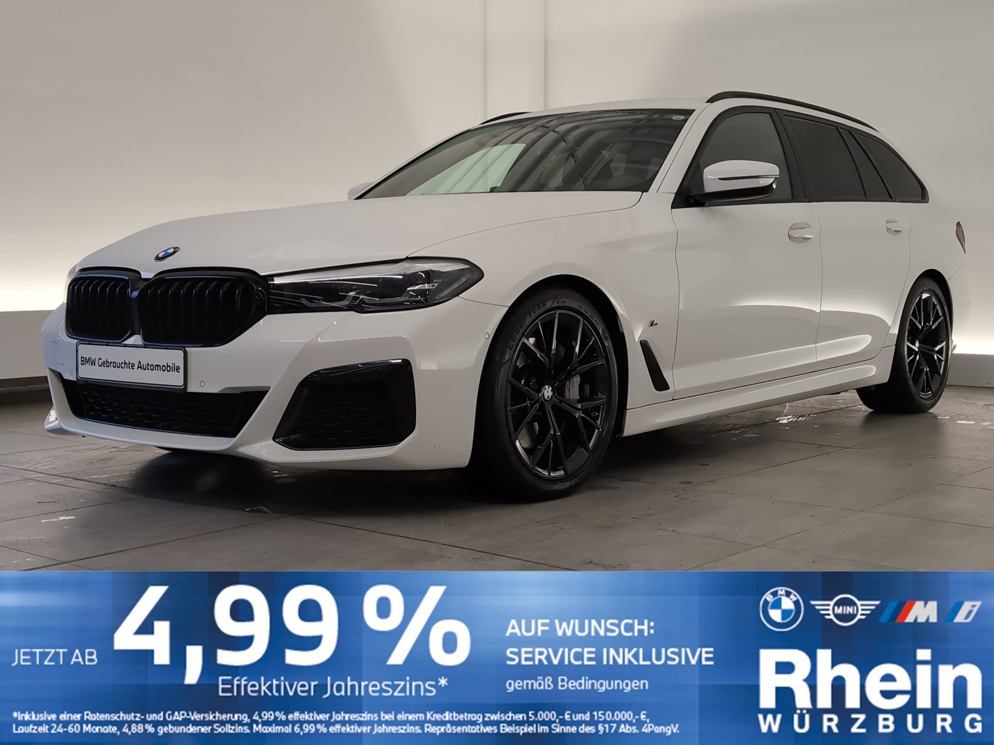 BMW 530d Tour M Sport Navi/LED/HuD/HarmKar/KumfZg/PA