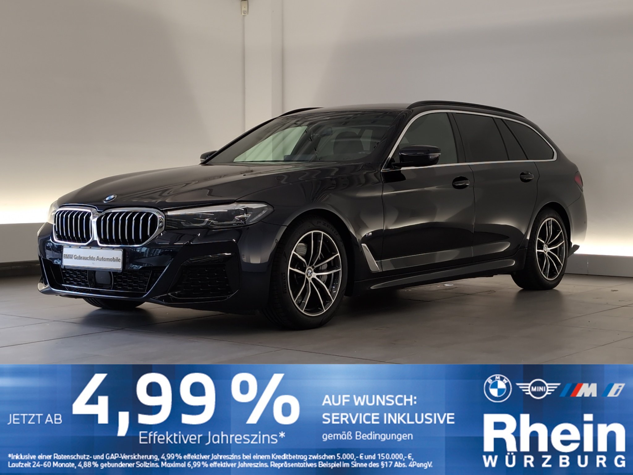 BMW 530d Touring M Sport Navi/LED/RFK/HuD/ACC