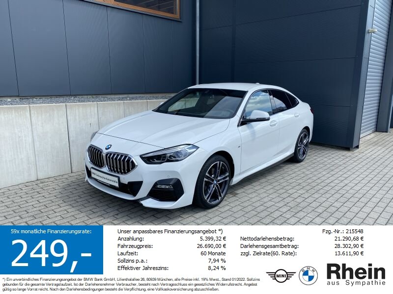 BMW 218i Gran Coup M Sport LivePro/CAM/PRIVACY/DAB