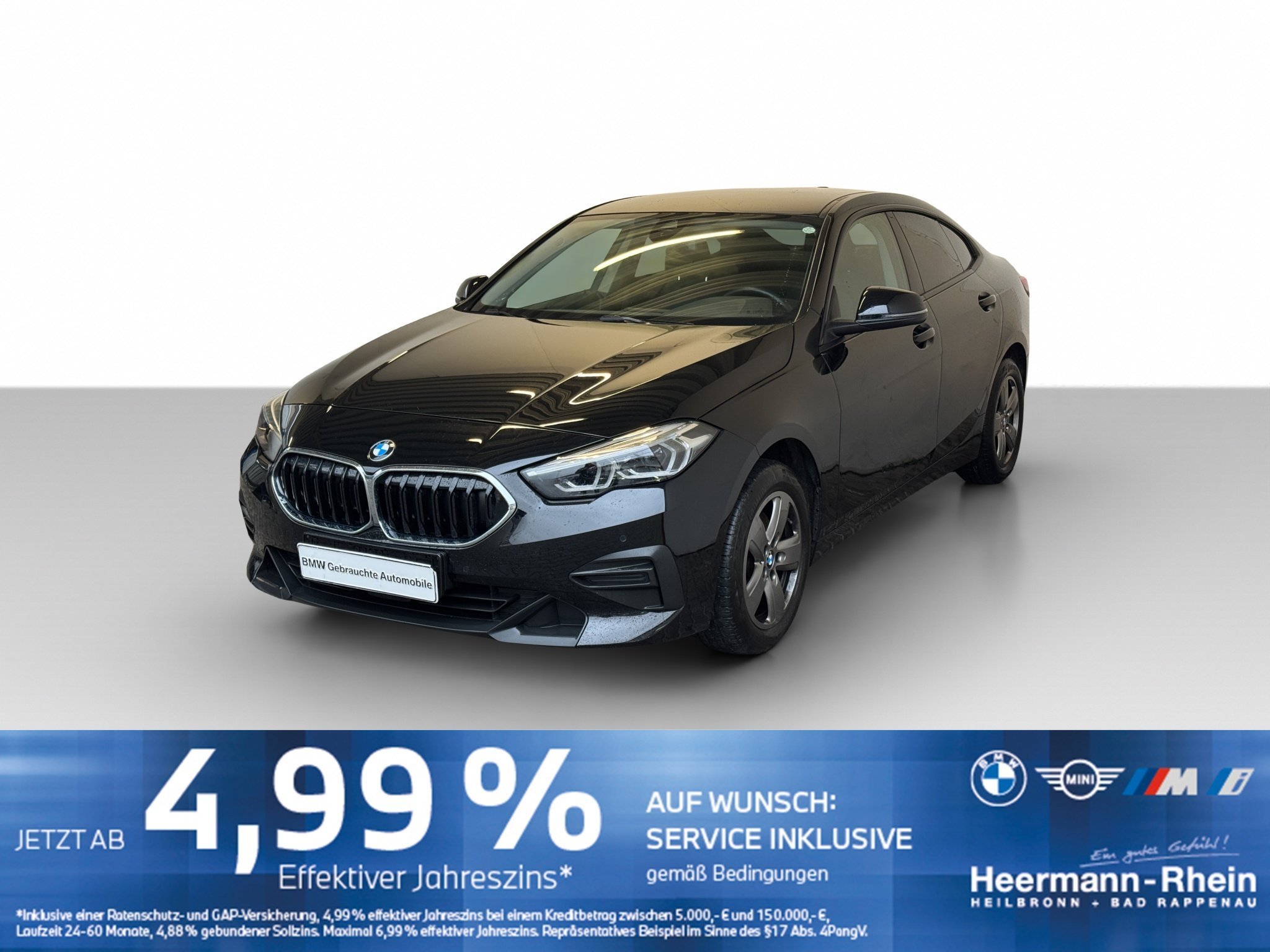 BMW 218i Gran Coup Advantage Navi.LED.PDCvo+hi.SHZ