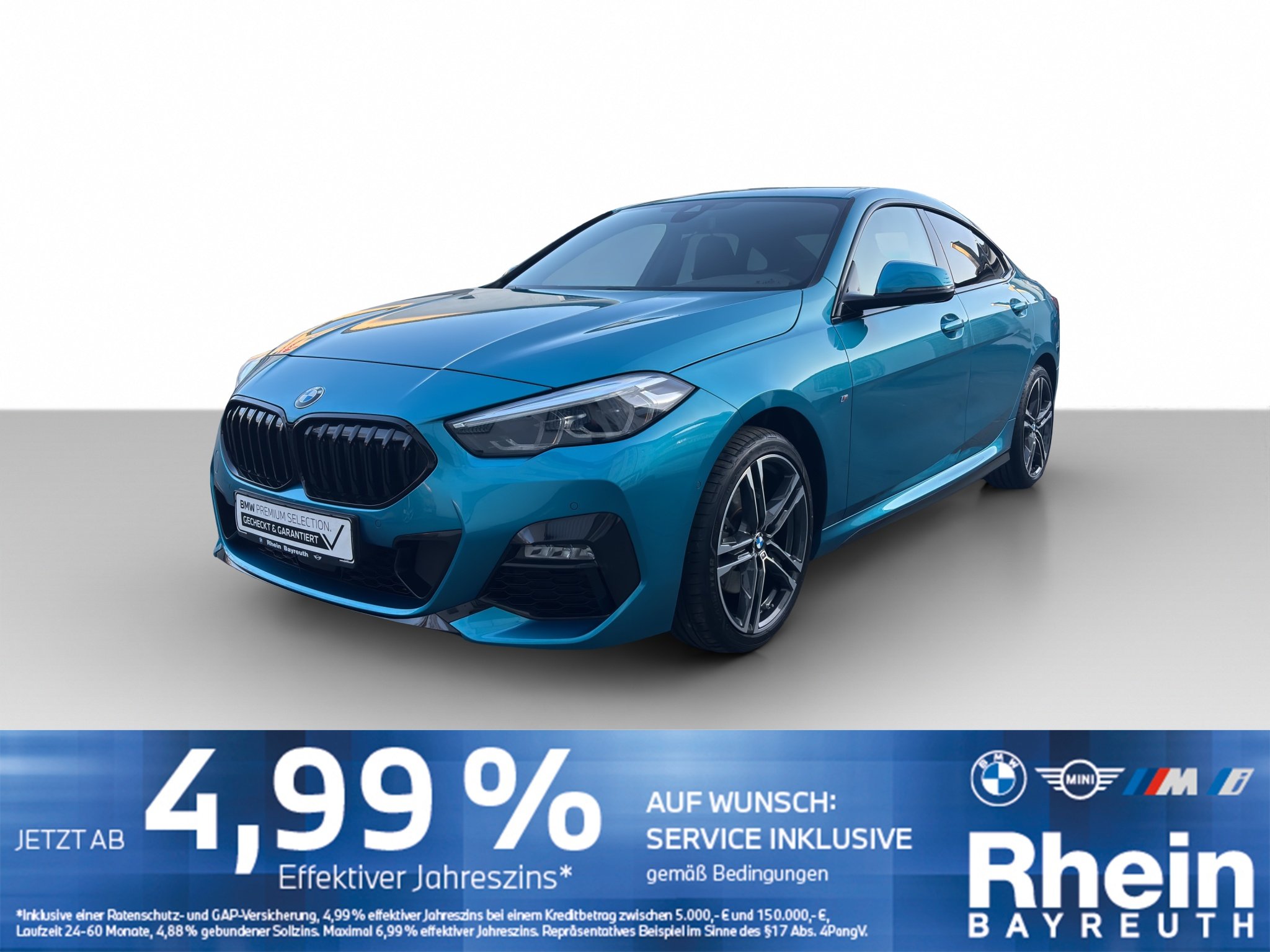 BMW 218i Gran Coup M Sport Navi LED Parkassist Shz