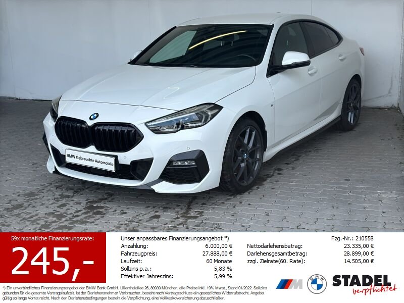 BMW 218i Gran Coupe M Sport Navi.LED.PDC.SHZ.DAB