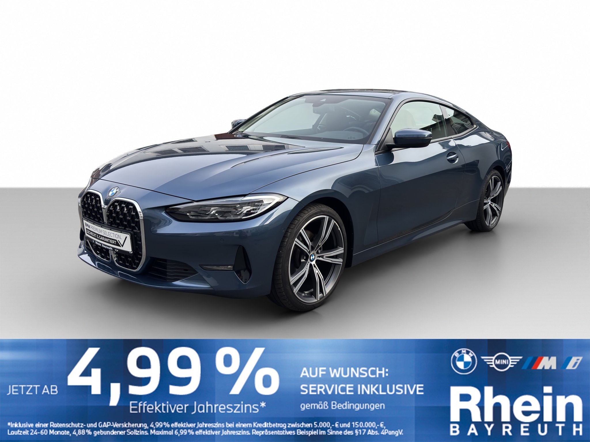 BMW 420i Coup Navi LED Hifi GSD Park Assist Alarm
