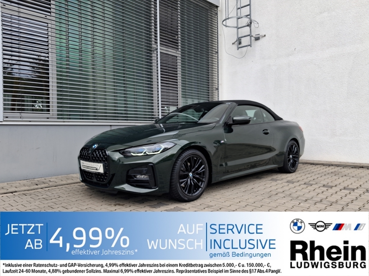 BMW 420i Cabrio M Sport Laser Navi DrivAs HiFi ParAs