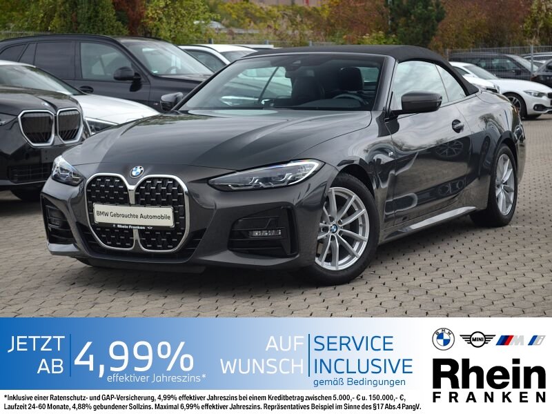 BMW 420d Cabrio M Sport LiveCptPro.LED.Kam.Lenkhzg.