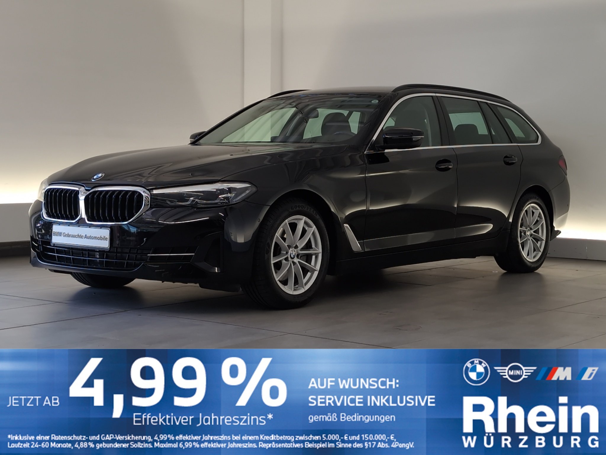 BMW 520i Touring Navi/LED/RFK/DAB