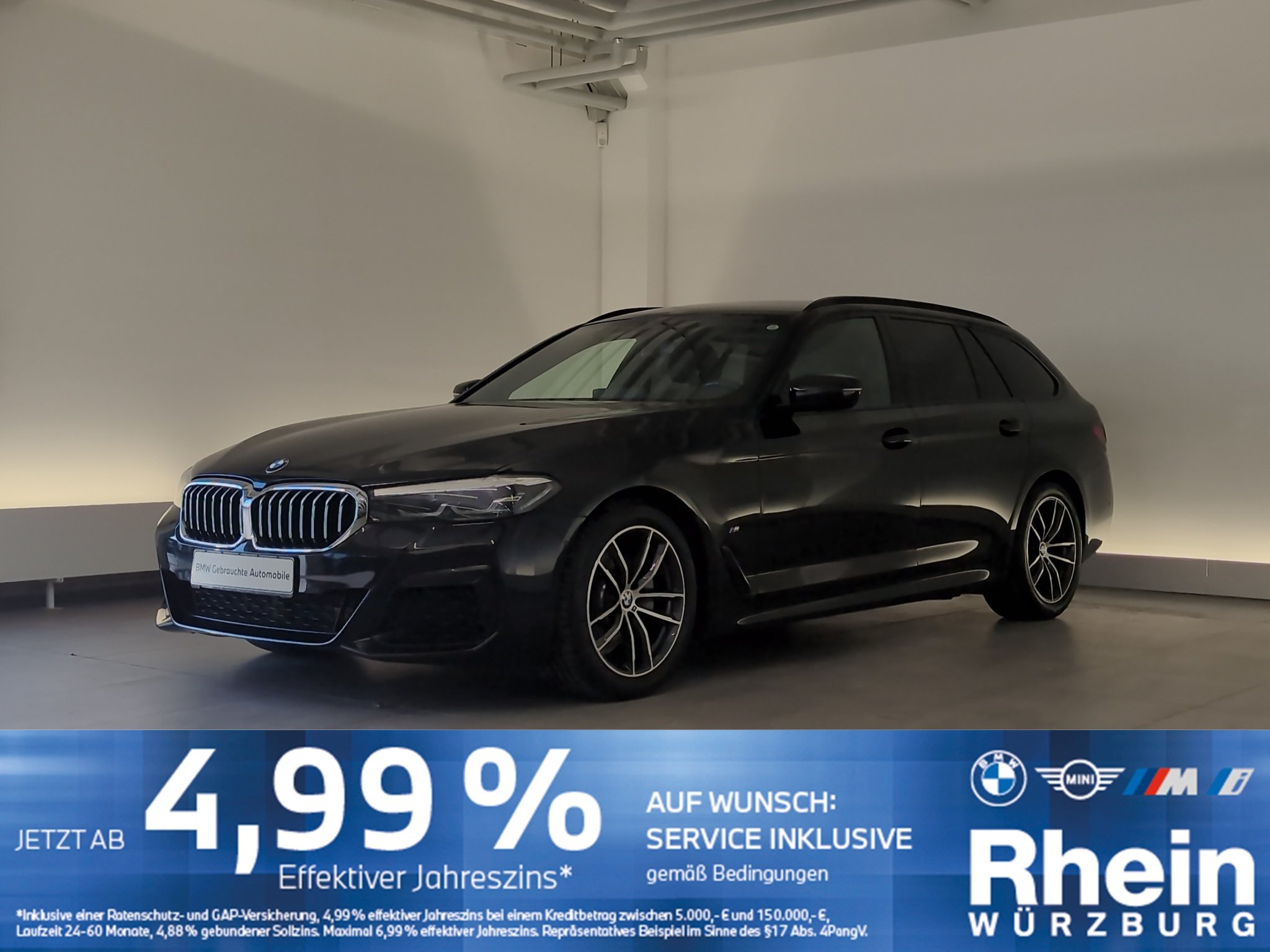 BMW 520i Touring M Sport Navi/LED/RFK/SHZ/Apple