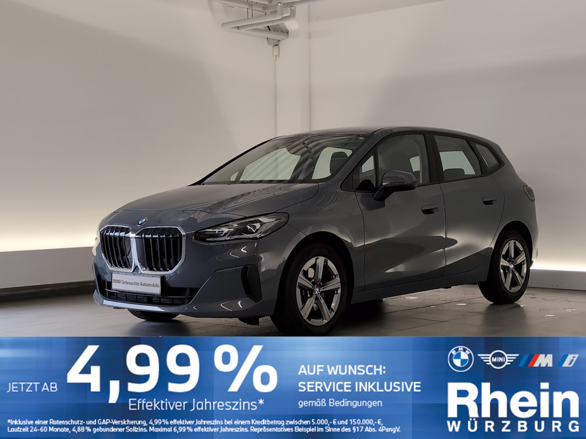 BMW 216i Active Tourer Navi/LED/RFK/SHZ/KomfZg