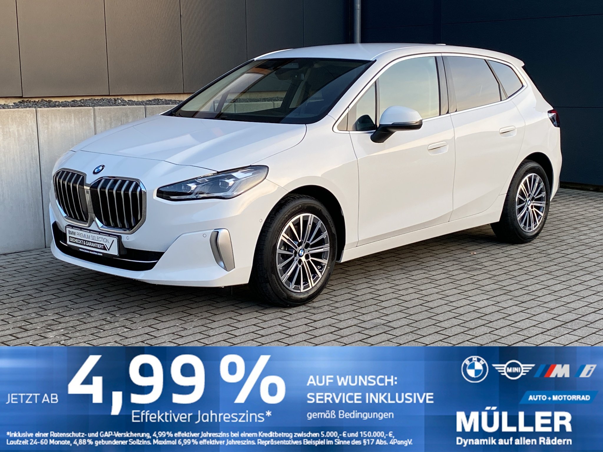 BMW 216i Active Tourer Luxury LED+/K-ZUG/CAM/LHZ