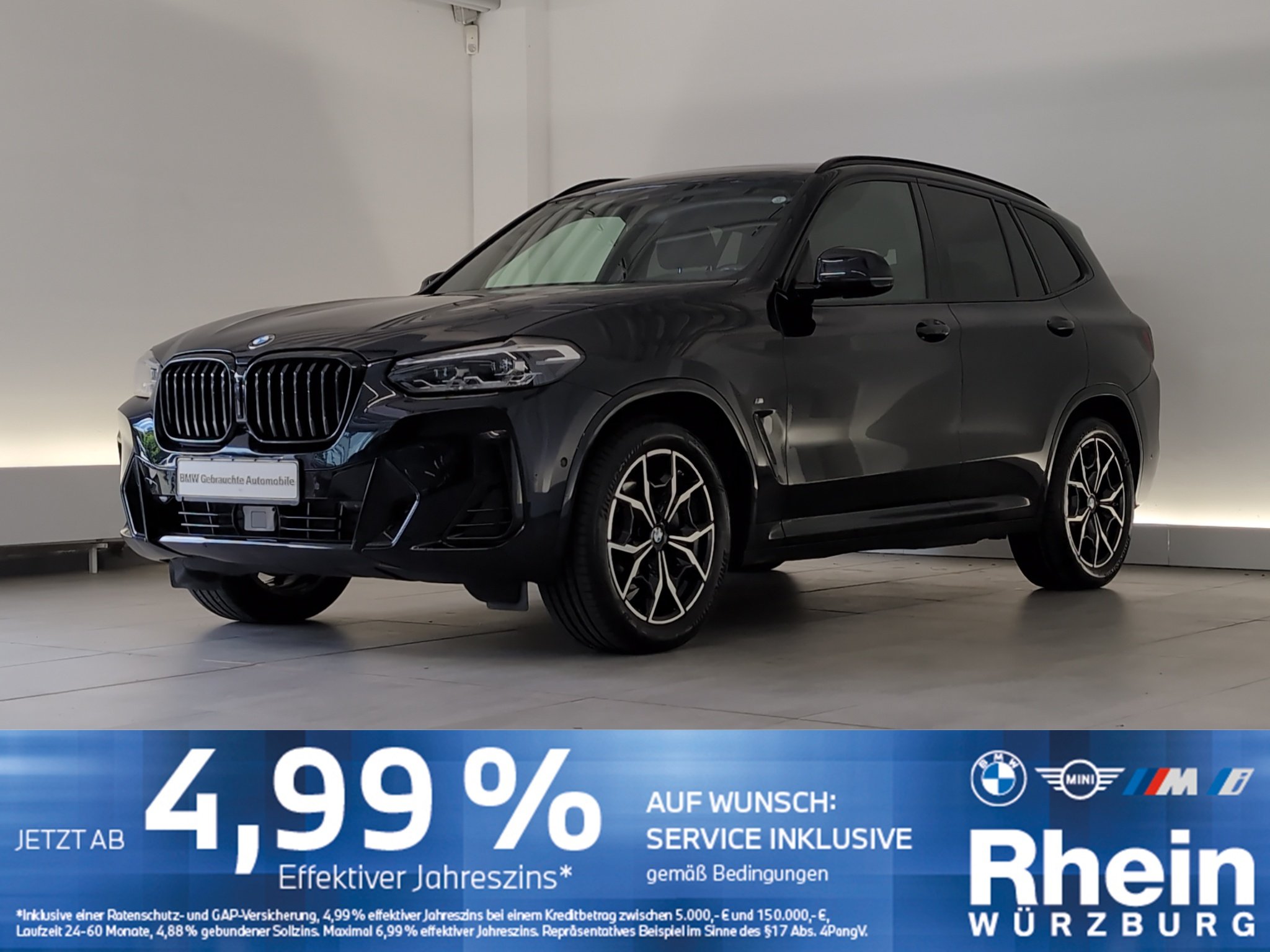 BMW X3 xDrive20d M Sport Navi/LED/AHK/Pano/SHZ/DAB