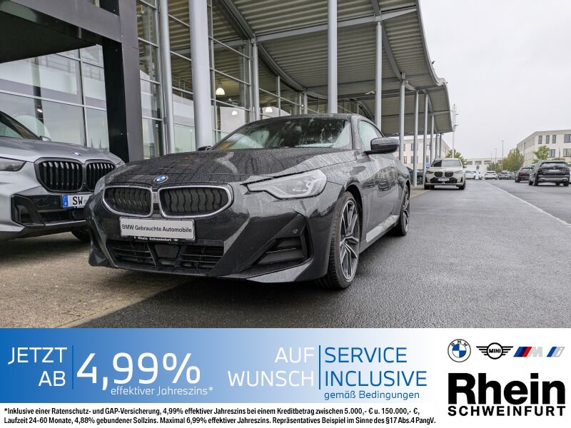 BMW 220i Coup M Sport Teilleder. Navi. Park.Ass.