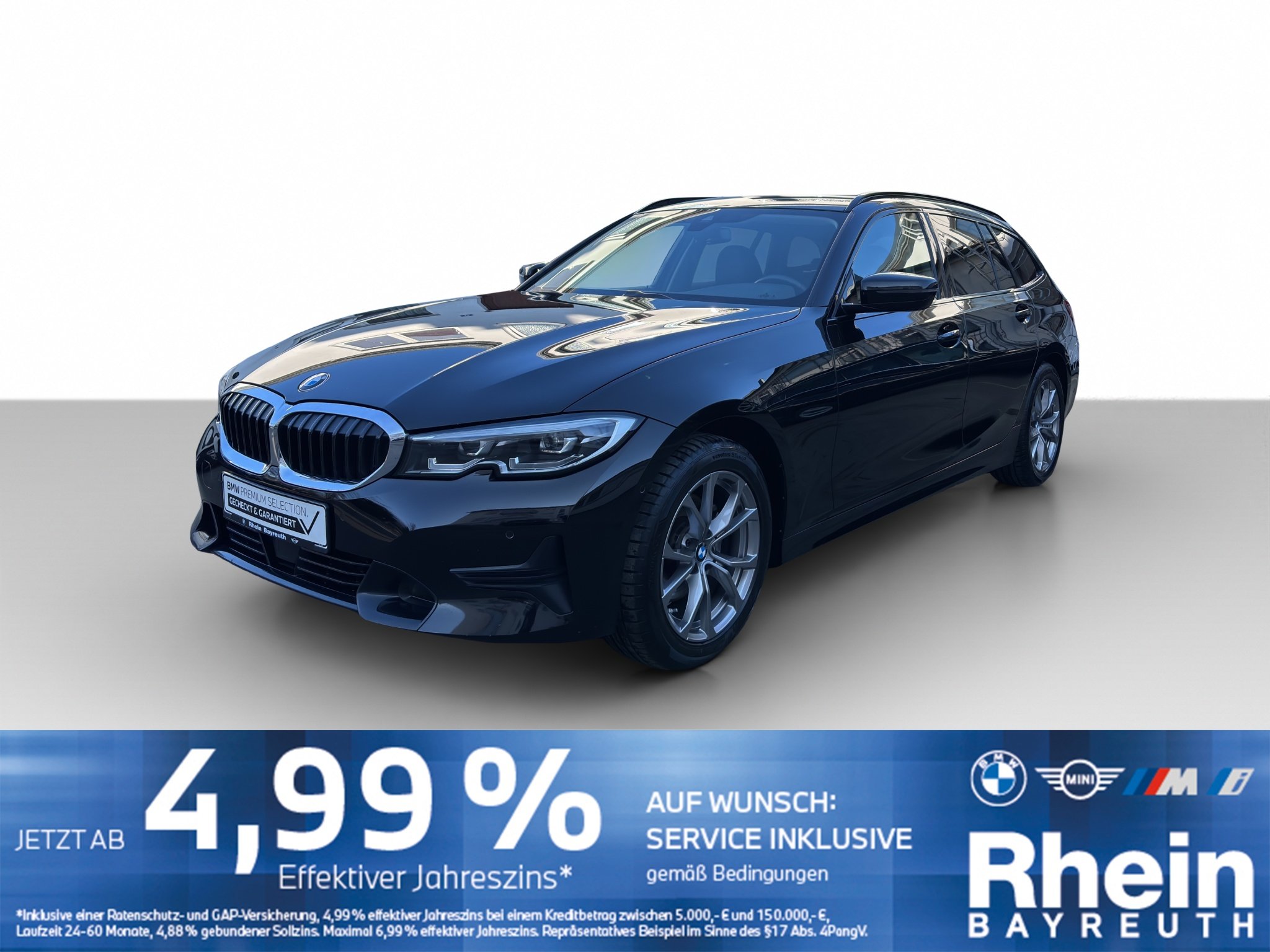 BMW 320d Touring Sport Line ACC AHK Standheiz. Hifi