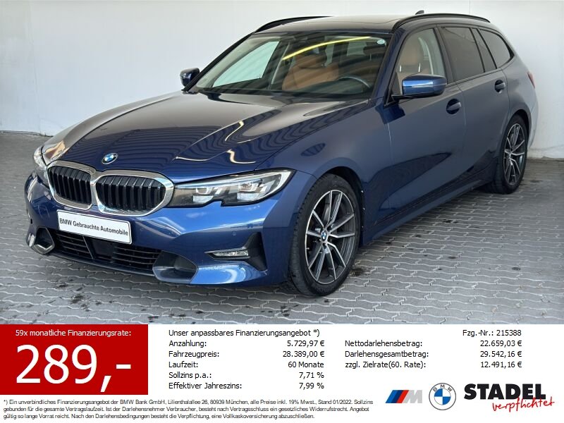 BMW 320d Tour. Sport Line Navi.LED.ACC.Pano.KomfZg