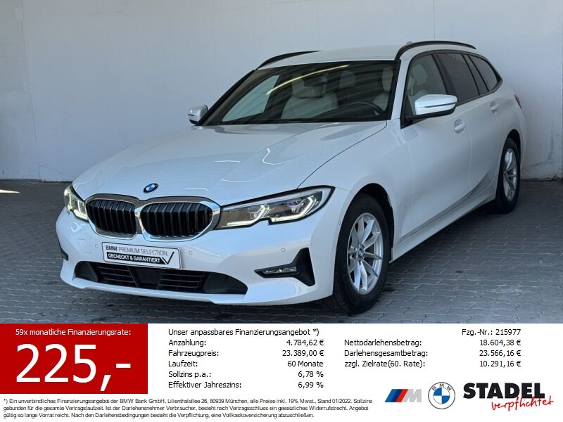 BMW 320d Tour. Advantage Navi.Laser.ACC.RFK.SHZvo+hi