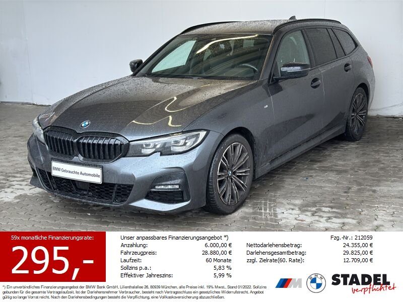 BMW 320d Tour. M Sport Navi.LED.Stand+LR-Hz.ACC.HiFi