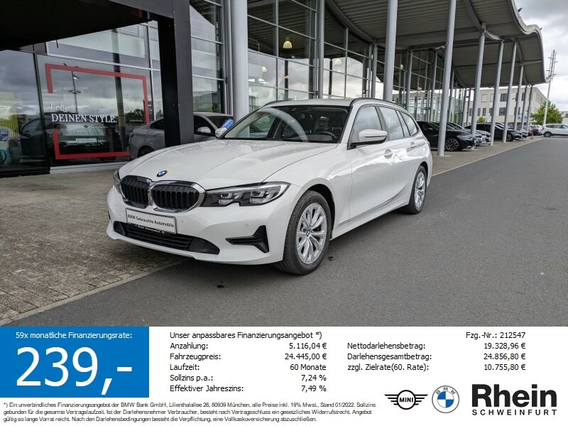 BMW 320d Tour. LiveCockpit. PDC. SH.