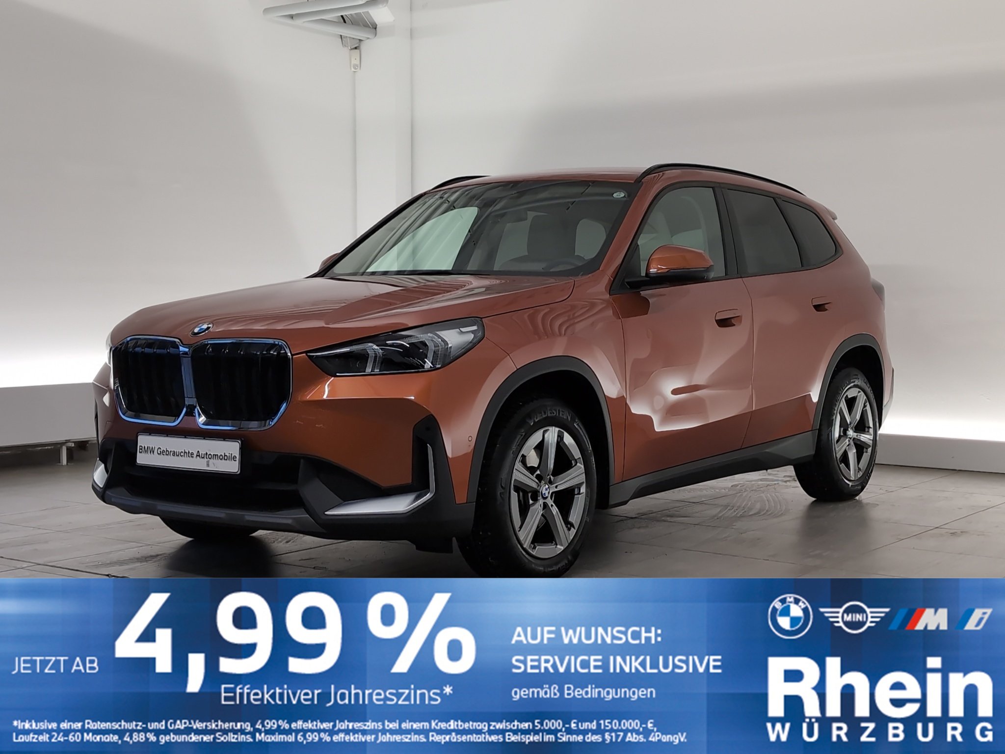 BMW X1 sDrive18d Navi/LED/AHK/RFK/HUD/ACC/PaA+/KomZg