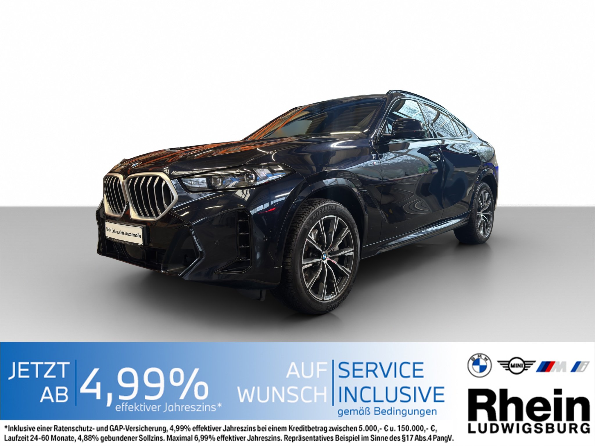 BMW X6 xDrive30d M Sport LED AHK SkyLounge HarKa