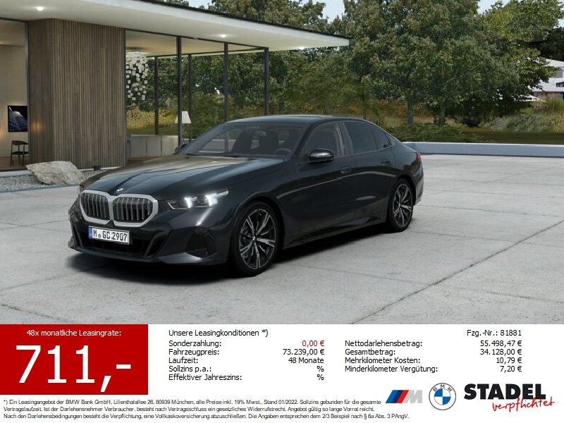 BMW 520d Limousine M Sportpaket