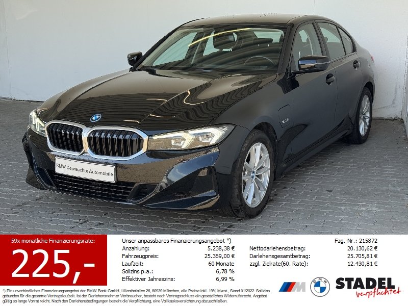 BMW 320e Lim. Navi.LED.R&uuml;Kam.HiFi.SHZ.DAB.Sport-LR